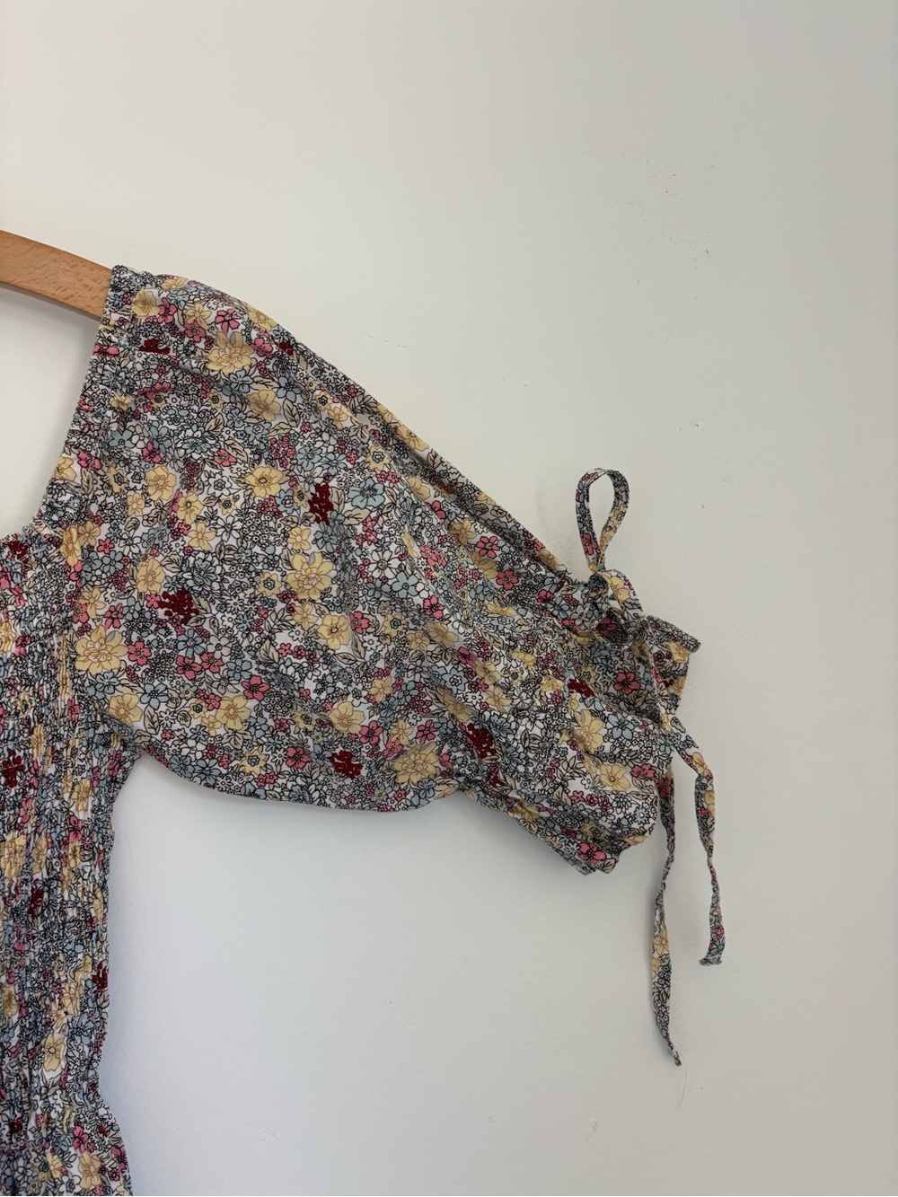 Misslook Floral Smocked maxi Dress - Picture 4 of 7